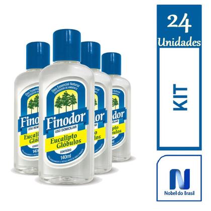 Imagem de 24 Óleo essencial natural Finodor Eucalipto Glóbolos 140ml