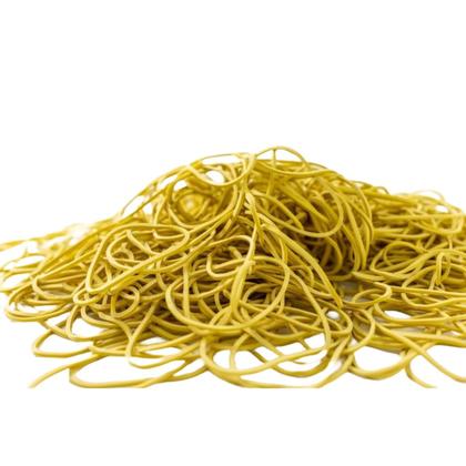 Imagem de 24 Pacotes de Elásticos Amarelo C/120 Unidades 100g Premier