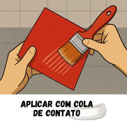 Imagem de 24 Peças Piso Pastilhado Moeda Anlik Solucoes PVC 50x50cm