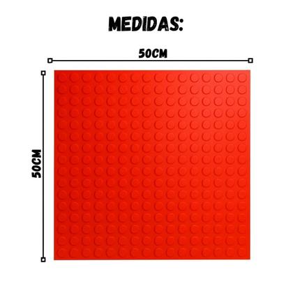 Imagem de 24 Peças Piso Pastilhado Moeda Anlik Solucoes PVC 50x50cm