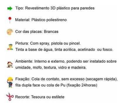 Imagem de 24 Placas 3D Painel Ripado Revestimento 3D Pvc De Parede Arq