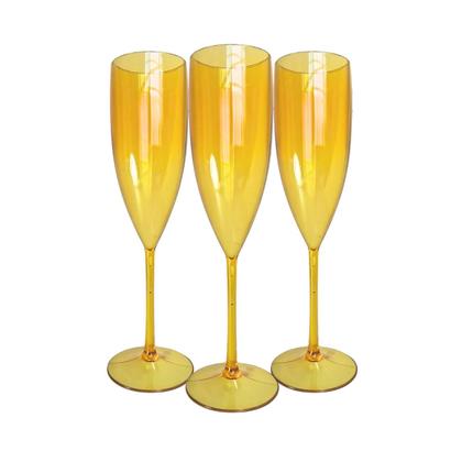 Imagem de 24 Taças De Champanhe Acrílico Cristal 160ml ChandonChampagn