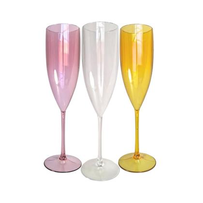Imagem de 24 Taças De Champanhe Acrílico Cristal 160ml ChandonChampagn