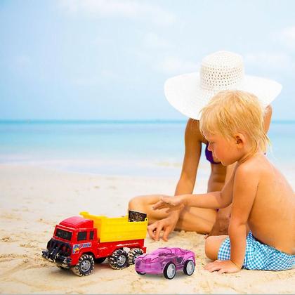 Imagem de 24pcs crianças mini brinquedos de carro transparente puxar para trás modelo de carro