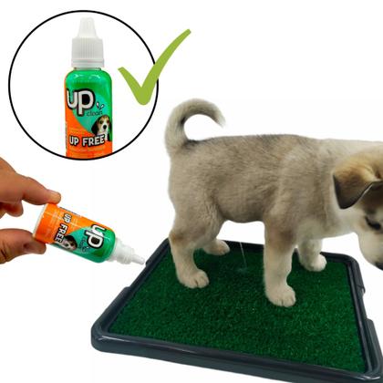 Imagem de 24x Educador Pet Sanitario Xixi AQUI PODE para Cachorro Cheiro Citrico Agradavel