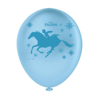 Imagem de 25 Balões Bexigas 9" polegadas decoração festas Frozen