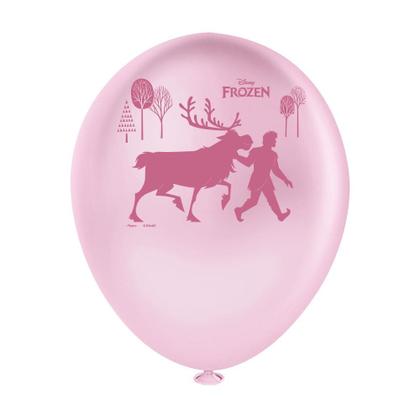 Imagem de 25 Balões Bexigas 9" polegadas decoração festas Frozen