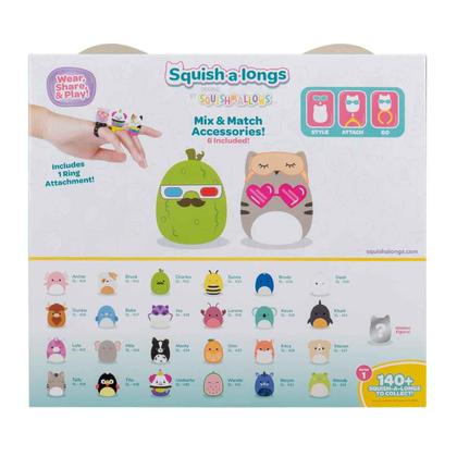 Imagem de 25 Bonecos Squish A Longs Squishmallows Sunny 4295