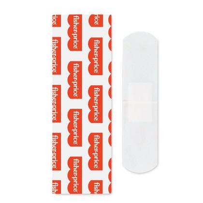 Imagem de 25 Curativos Coloridos 4 Estampas Descartáveis Adesivo de alta aderência Fisher-Price HC483