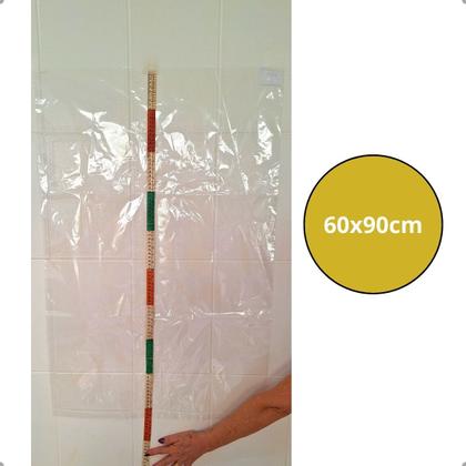 Imagem de 25 Saco para cesta presentes Transparente celofane GG 60X90