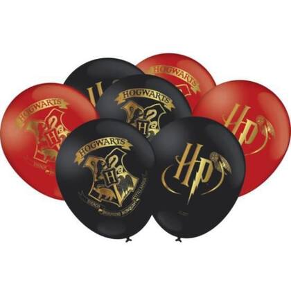 Imagem de 25un Balões Bexigas numero 9" decoração festa Harry Potter