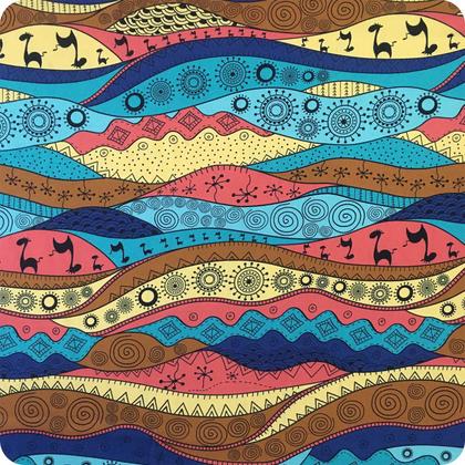 Imagem de 2m Tecido Oxford Estampas Africanas Carnaval Étnico Especial