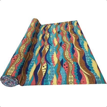 Imagem de 2m Tecido Oxford Estampas Africanas Carnaval Étnico Especial