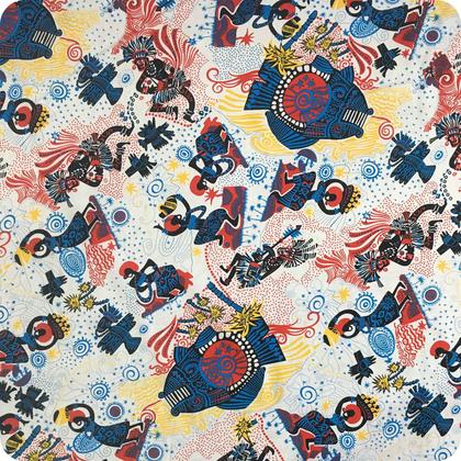 Imagem de 2m Tecido Oxford Estampas Africanas Carnaval Étnico Especial