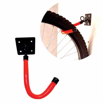 Imagem de 2pc - Suporte Gancho P/ Bicicleta - Pendurar Vertical em Paredes