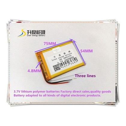Imagem de (2pcs) Bateria Tablet   7 Polegadas Com 3000 Mah Cr ..