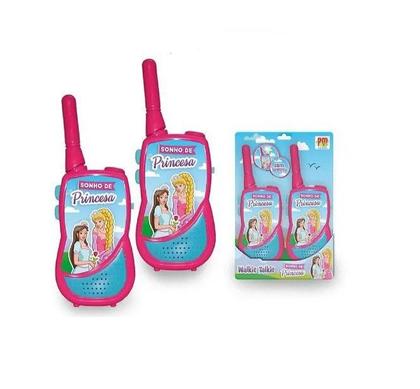 Imagem de 2pcs Walkie Talkie Rádio Comunicador Sonho De Princesa Infantil