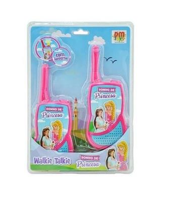 Imagem de 2pcs Walkie Talkie Rádio Comunicador Sonho De Princesa Infantil