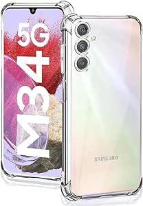 Imagem de 2UN Capa Capinha Anti Impacto Para Samsung Galaxy M34 Transparente