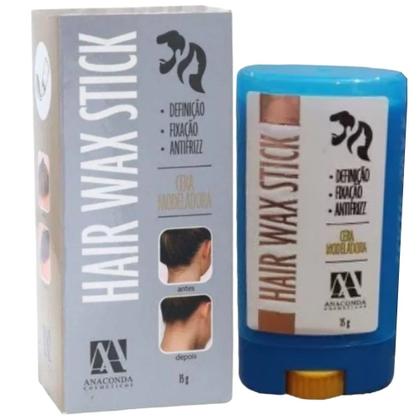 Imagem de 2UN Cera Modeladora Antifrizz 15g Hair Wax Stick Anaconda