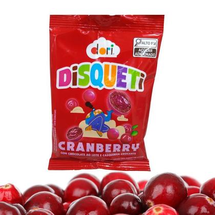 2Un de Disqueti Sabor Cranberry com Chocolate ao Leite ! - Danilla e Dori Imagem de 2Un de Disqueti Sabor Cranberry com Chocolate ao Leite !
