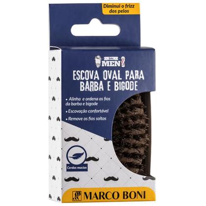 Imagem de 2UN Escova De Madeira Linha Mem Para Barba Bigode Marco Boni