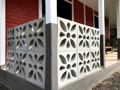 Imagem de 2un Forma Molde Bloco Concreto 39x39x7 Cobogó Elemento Vazado Combosé Tijolo Divisor