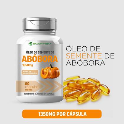 Imagem de  2Un Oleo de Semente de Abobora 1350Mg (Por Cápsula) + Vitamina E - 120Cáps Ecomev