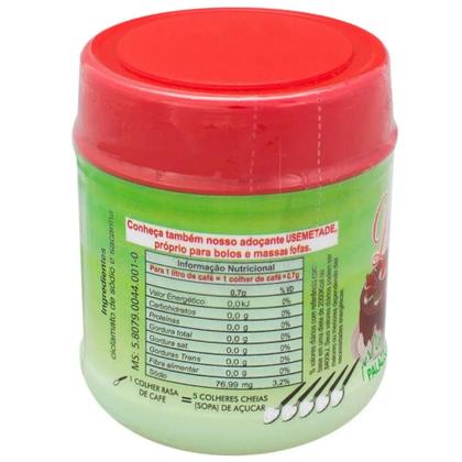 Imagem de 2x Adoçante Dietético Pó Vegano Sem Glúten E Lactose Doçurinha