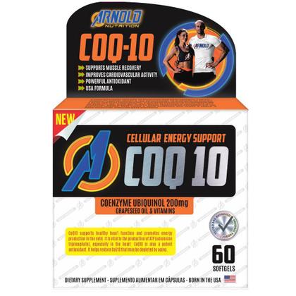 Imagem de 2x Coenzima Q10 Ubiquinol Importada 200mg - 60 Softgels - Arnold Nutrition