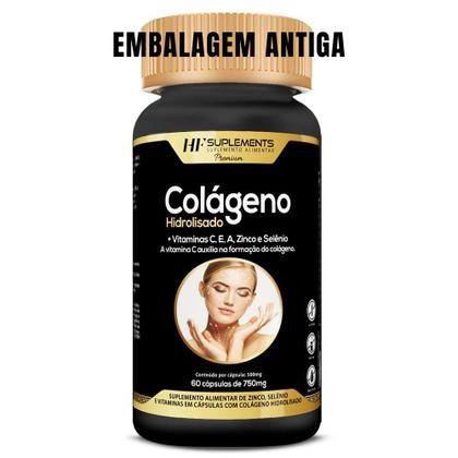 Imagem de 2x COLAGENO HIDROLISADO + VITAMINAS 60CAPS HF SUPLEMENTS