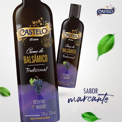 Imagem de 2x Creme de Vinagre Balsâmico Tradicional - Castelo - 270g