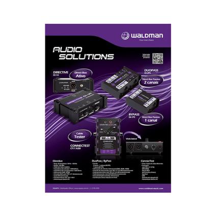 Imagem de 2x Direct Box Passivo Waldman ByPass DI-2PS com 2 Canais