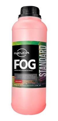 Imagem de 2x Fluido Fog Morango Standart 1 Litro P/ Máquinas De Fumaça