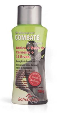 Imagem de 2x Gel Massageador Combate Extra Forte Arnica + Sebo de Carneiro + 15 Ervas 200g