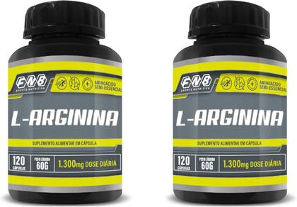 Imagem de 2x L-Arginina 500 Mg 120 Caps Flora Nativa