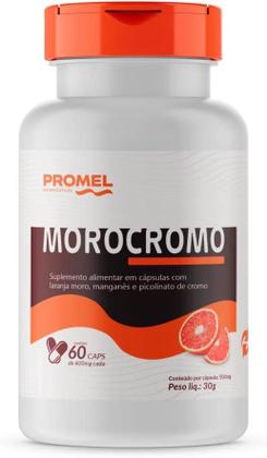 Imagem de 2x Laranja Moro, Manganês e Picolinato de Cromo 60 Caps de 600mg Promel