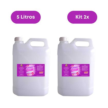 Imagem de 2x Limpador Especial P/ Quadro Branco Carinon Clean 5 Litros