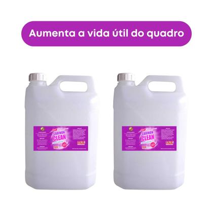 Imagem de 2x Limpador Especial P/ Quadro Branco Carinon Clean 5 Litros