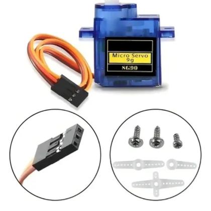 Imagem de 2x Micro Servo Motor 9g Sg90 1,6kg Arduino Rasp Node C