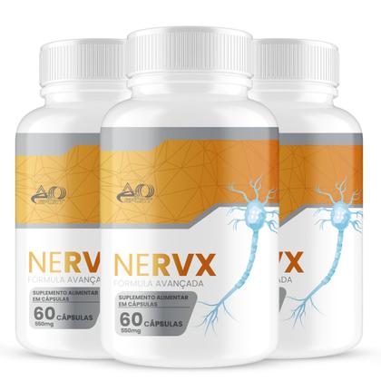 Imagem de 2x Nervx 60 Cápsulas Original - Fórmula Natural
