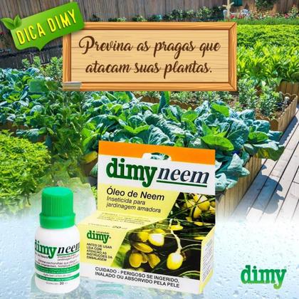 Imagem de 2X Óleo de Neem Nim Concentrado (20ml) Dimy