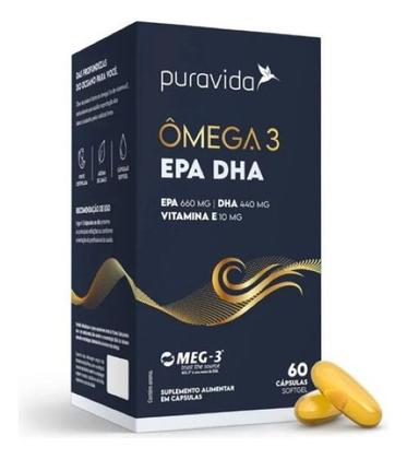 Imagem de 2x Ômega 3 EPA DHA- Vit. E- 1.411MG DE ÔMEGA 3- 60 Softgel