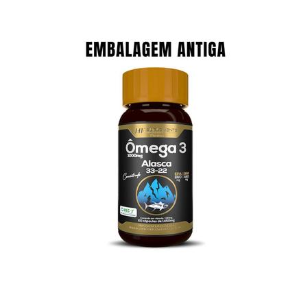 Imagem de 2x omega 3 ultra concentrado do alasca 1450mg 60caps