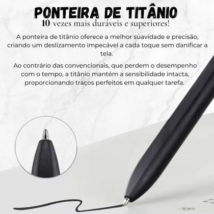 Imagem de 2X Ponta Titânio Com Extrator Para Galaxy Tab S6 Lite (P620)