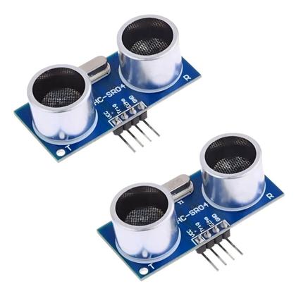 Imagem de 2x Sensor Ultrassônico Hcsr04 De Distância Para Arduino