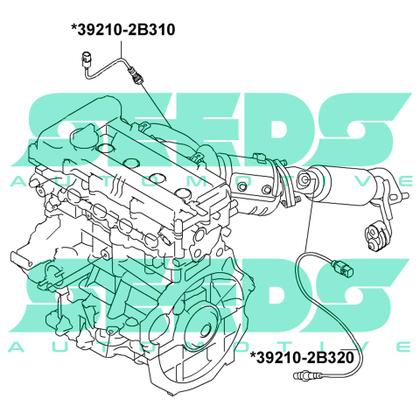 Imagem de 2x Sonda Lambda Pré/Pós Hb20 Veloster Cerato Soul 1.6 Flex