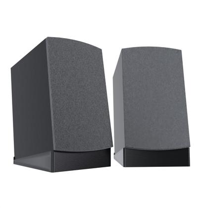 Imagem de 2x Suporte de Mesa Inclinado Compatível Com Caixa de Som Paradim Titan Monitor V6