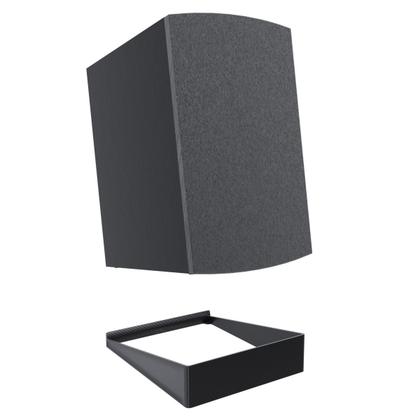 Imagem de 2x Suporte de Mesa Inclinado Compatível Com Caixa de Som Paradim Titan Monitor V6