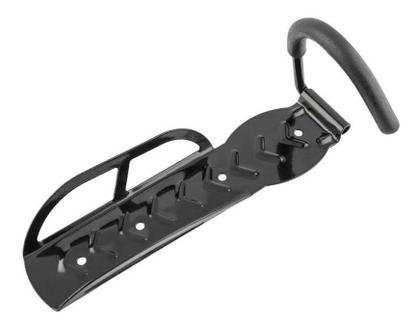 Imagem de 2x Suporte Parede Vertical Gancho Pendurar Bicicleta Pro Cor Preto